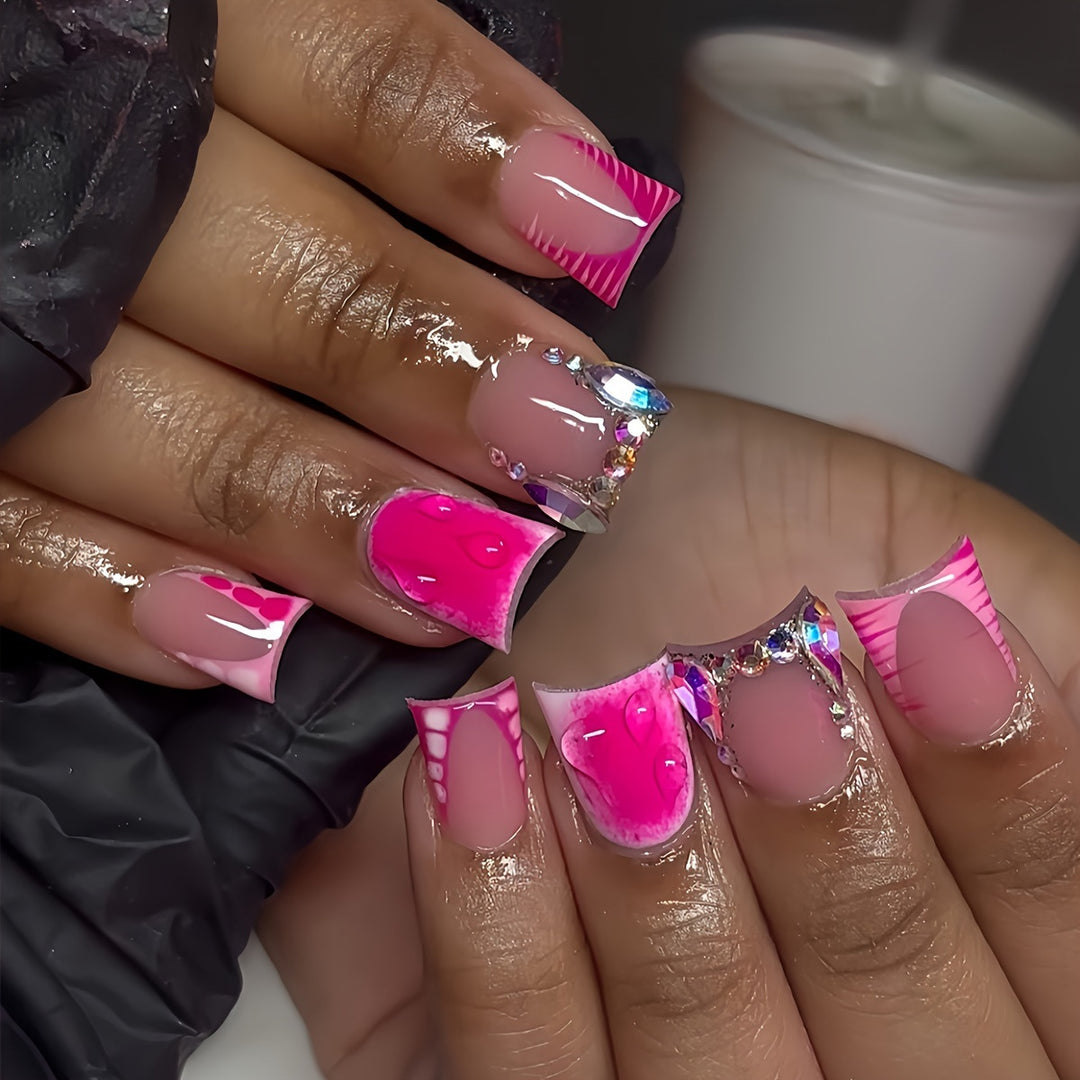 Artistic Press-On Nail Set Stornfield