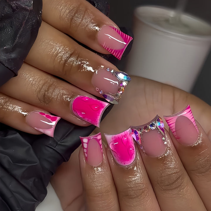 Artistic Press-On Nail Set Stornfield