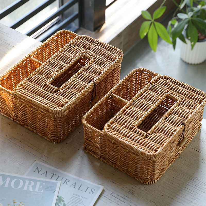 Handwoven Multi-Compartment Storage Caddy Stornfield