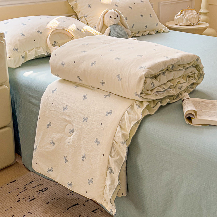 Playful Patterned Throw Blanket