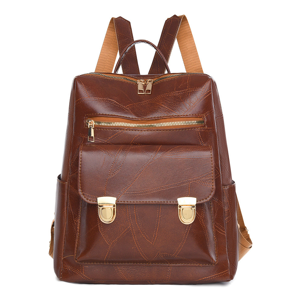 Stylish Leather Backpack Stornfield