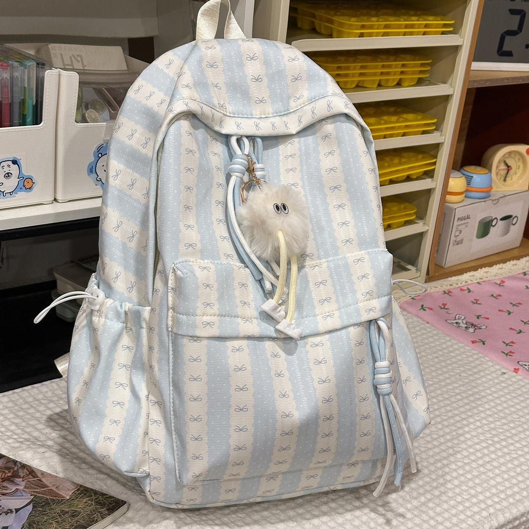 Cute Bow-Embellished Backpack Stornfield