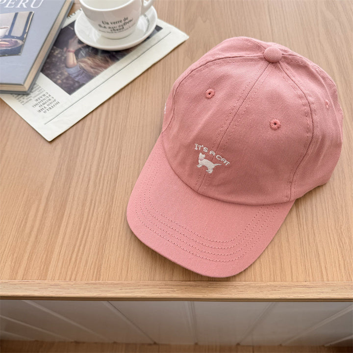 Women's Playful Cat-Embroidered Baseball Cap Stornfield