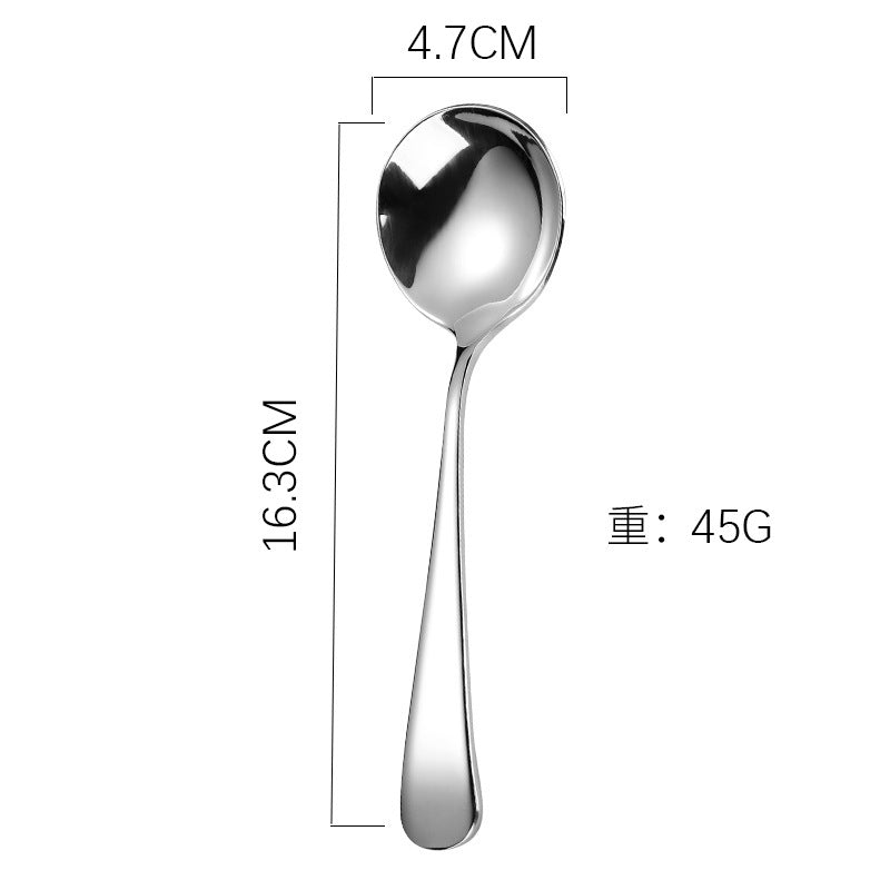 Elegant Dessert Spoon with High-Quality and Non-Slip Grip Design Stornfield