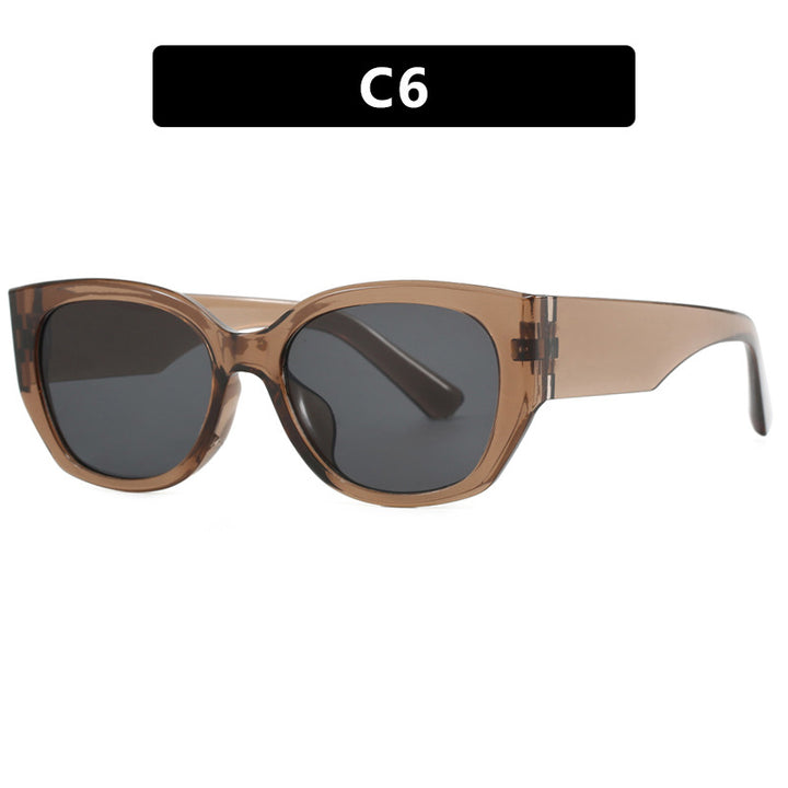 Ladies elegant glasses with animal print Stornfield