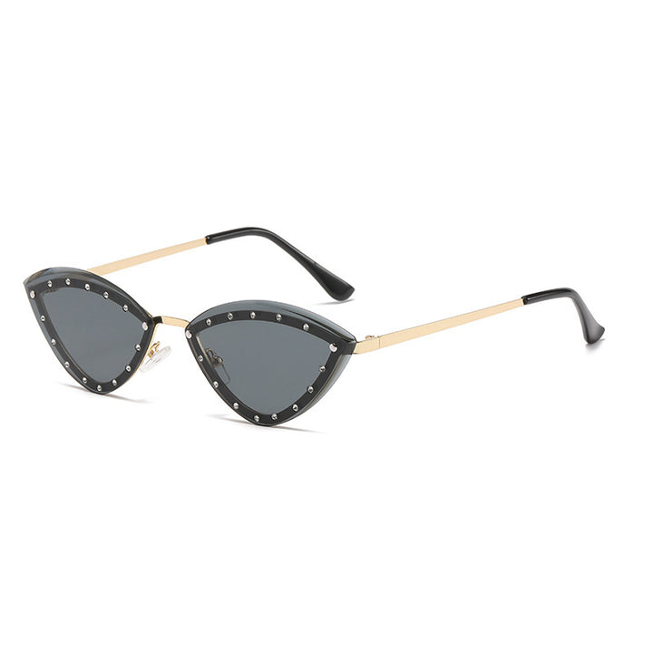 Women's Cat-Eye Sunglasses with Sparkling Crystal Accents Stornfield