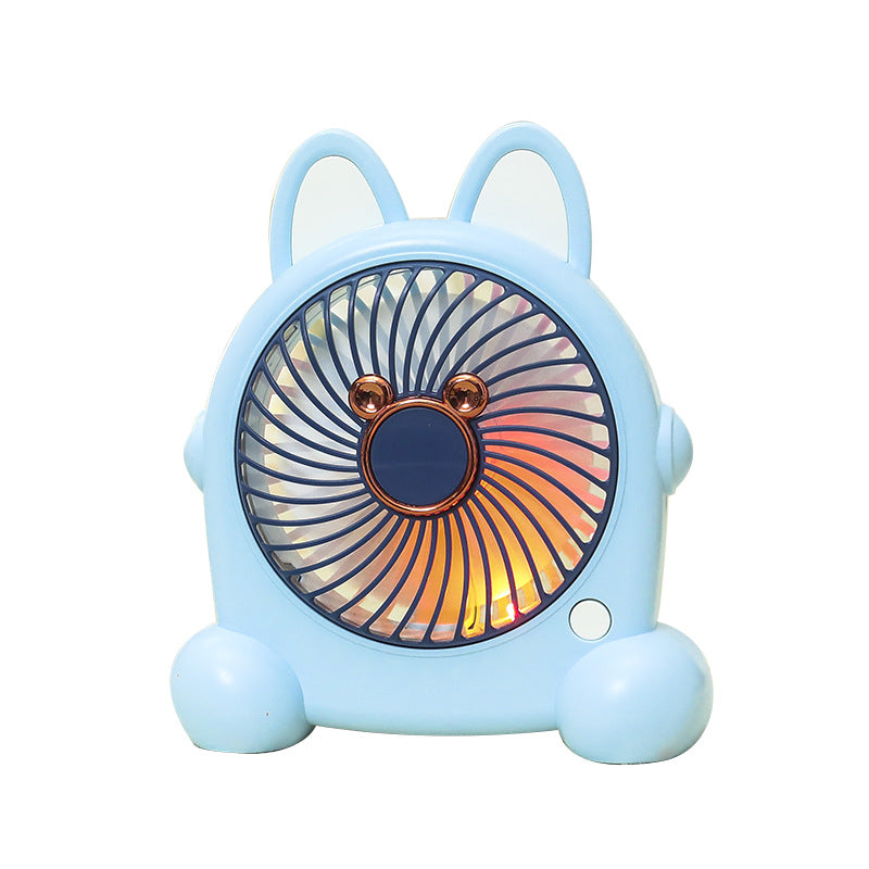 Women Portable Table Fan with LED Lighting Stornfield