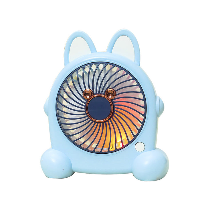 Women Portable Table Fan with LED Lighting Stornfield