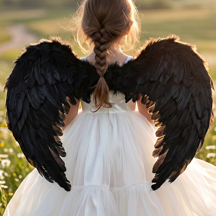 Decorative Feathered Angel Wings