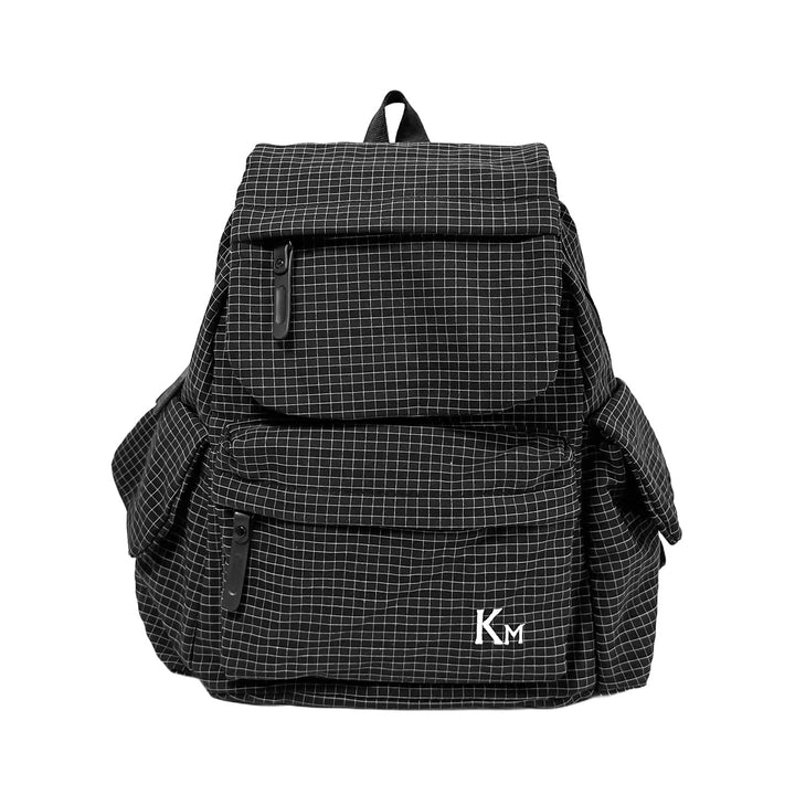 Versatile Grid-Patterned Backpack Stornfield