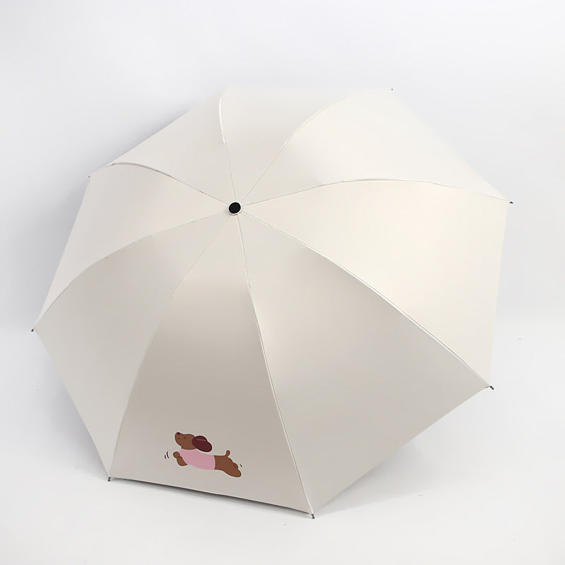Ladies Kid-Friendly Umbrella with Fun Bear Design Stornfield