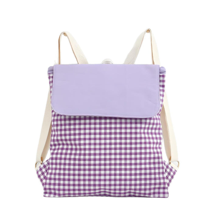 Checked pattern backpack Stornfield