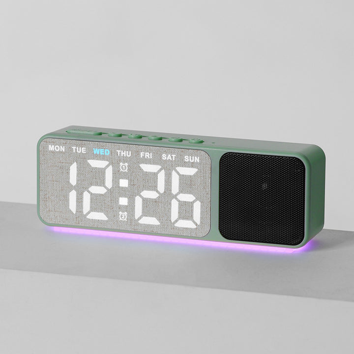Digital LED alarm clock with multicolor lighting Stornfield