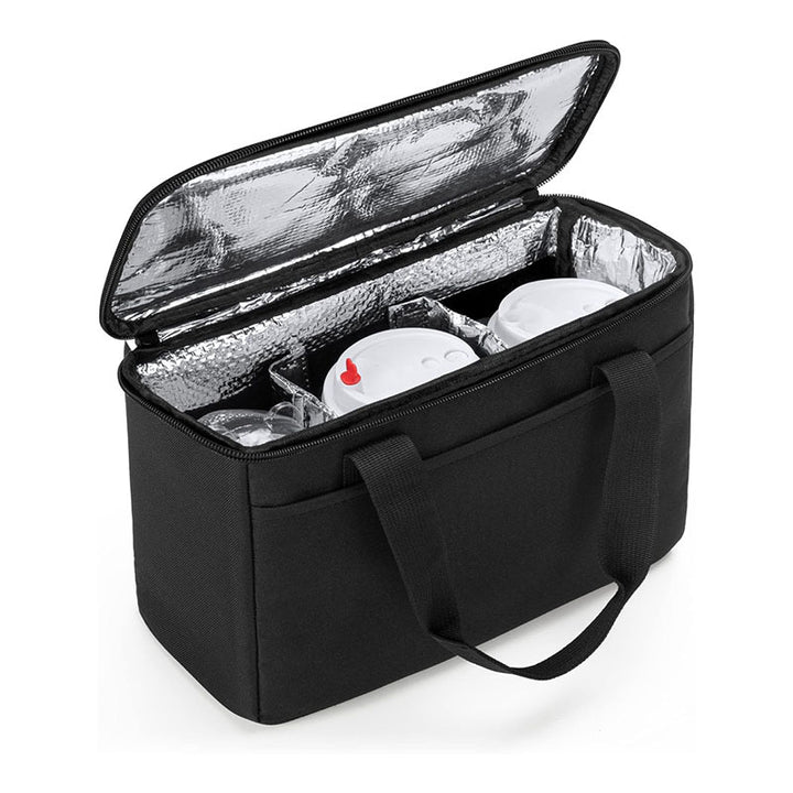 Women's cooler bag with insulated compartments and practical carrying handle Stornfield