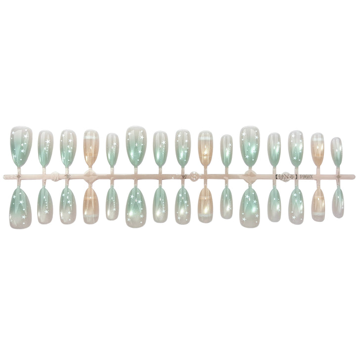Starry Design Press-On Nail Set