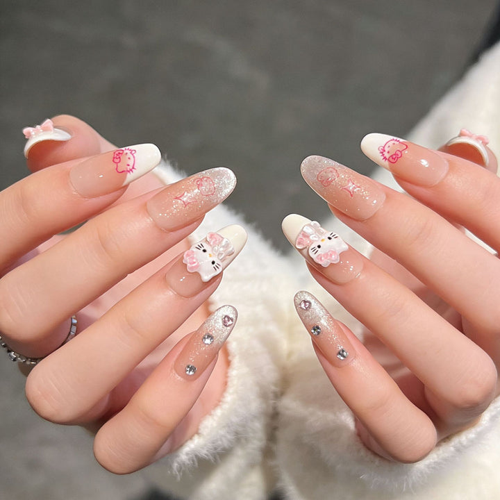 Cartoon-Themed Decorative Press-On Nails Stornfield