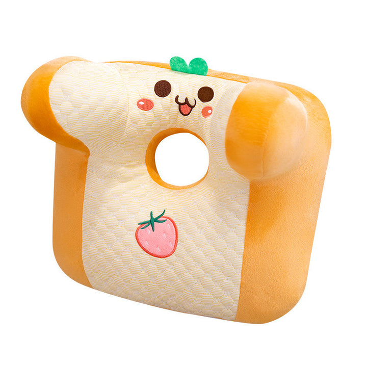 Ergonomic neck support pillow with cute motif Stornfield