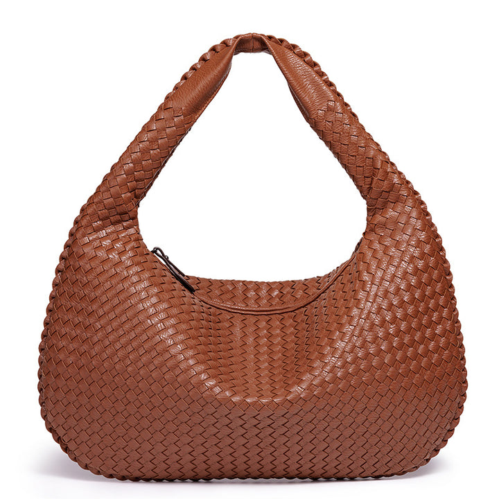 Woven Leather Shoulder Bag Stornfield