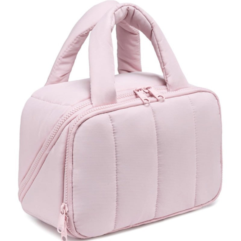 Women's insulated cooler bag with double zipper and sturdy handles Stornfield