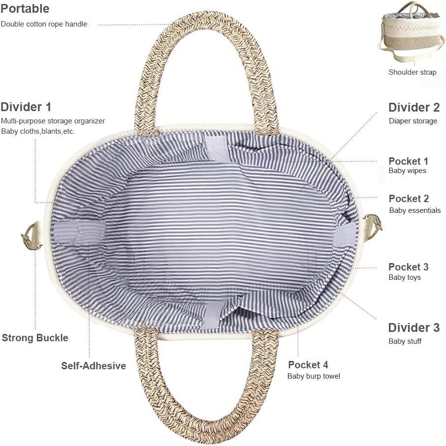 Women's versatile diaper bag with practical carrying system Stornfield