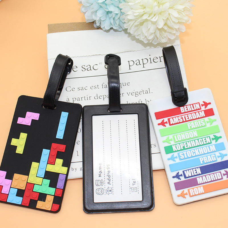 Unisex Travel-Themed Luggage Tag Stornfield