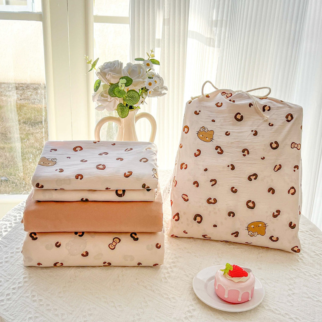 Soft Cotton Floral Pattern Bedding Set