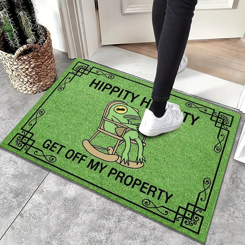 Fun Sheep-Themed Welcome Mat