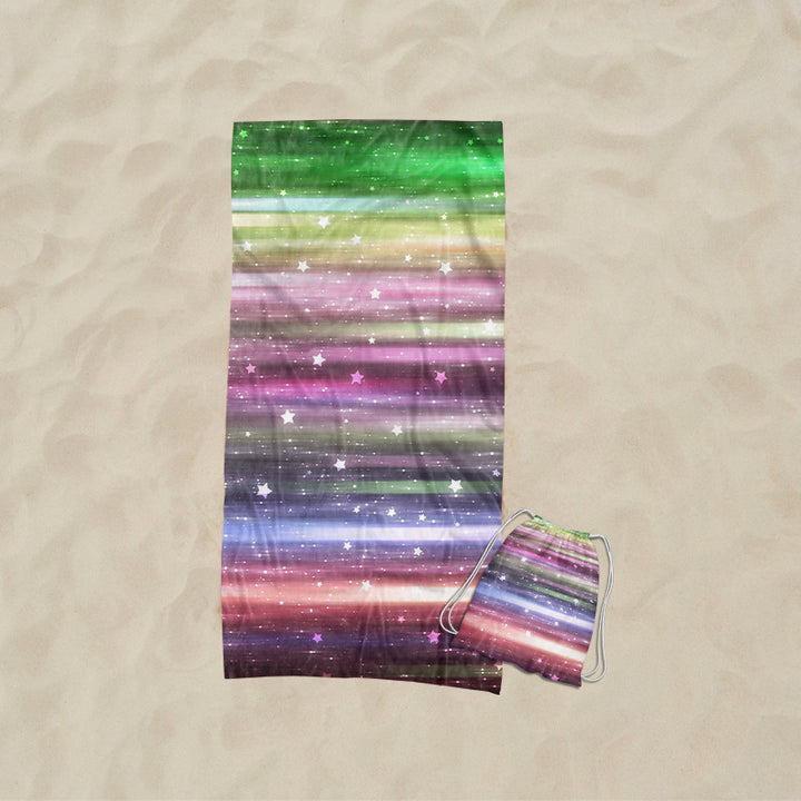 Beach towel with elaborate wave design Stornfield