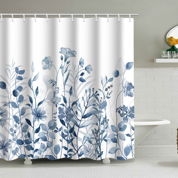 Floral Design Shower Curtain Stornfield