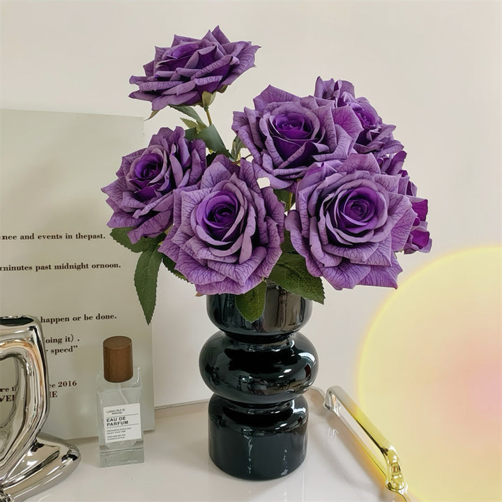 Faux Rose Flower Arrangement