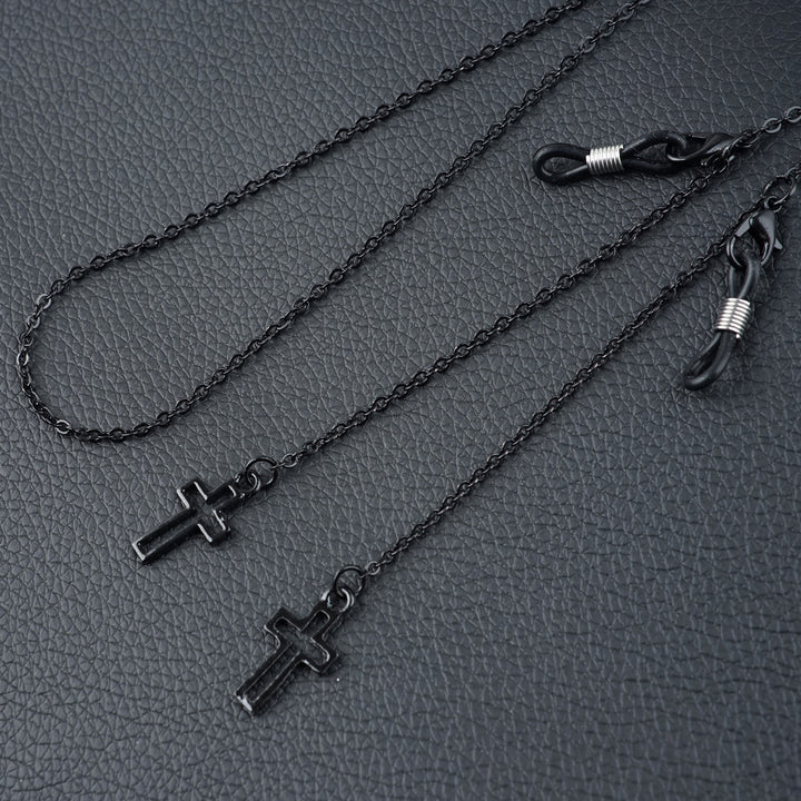 Dual Cross Pendant Eyewear Chain Stornfield