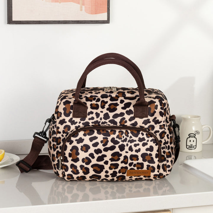 Floral Pattern Insulated Lunch Cooler