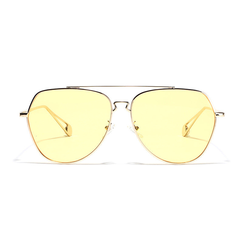Women's aviator sunglasses with polarized lenses and elegant metal frame Stornfield