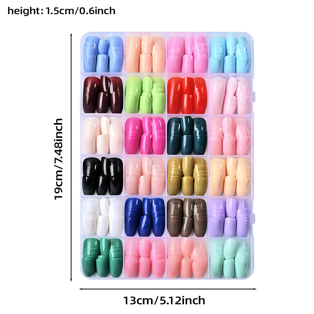 Premium Multi-Shape False Nail Set Stornfield
