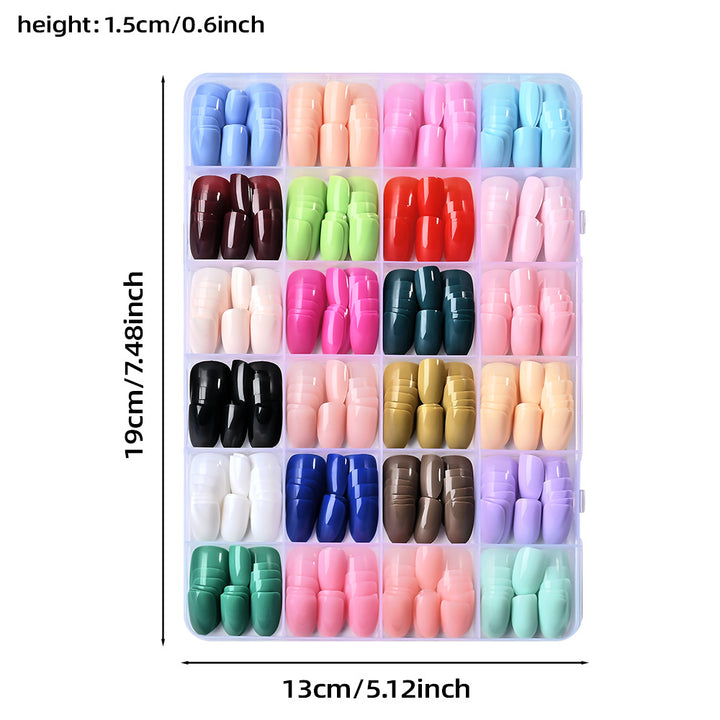 Premium Multi-Shape False Nail Set Stornfield