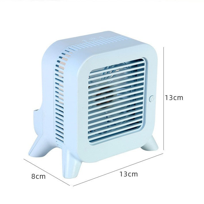 Women's compact table fan with quiet operation and ergonomic design Stornfield