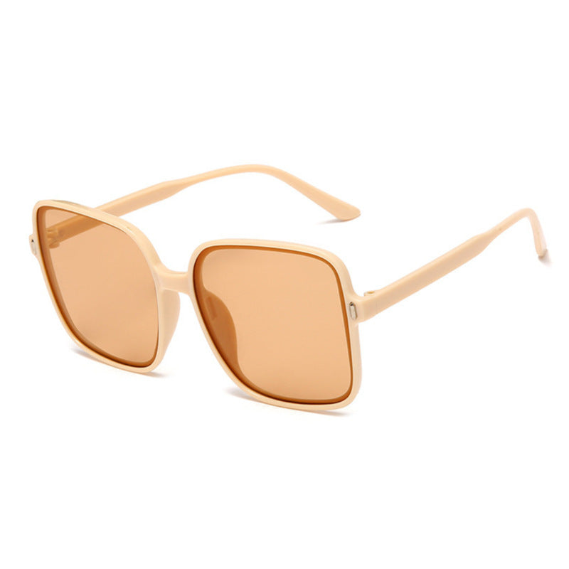 Women's large square sunglasses with bold pattern Stornfield
