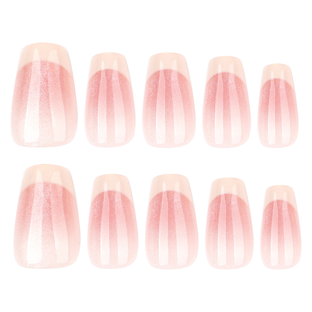 Artificial nails with elegant French tip Stornfield