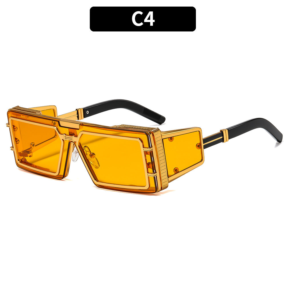Women Geometric Oversized Sunglasses with Luxurious Frame Stornfield