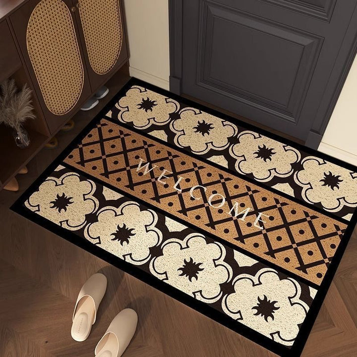 Decorative Geometric Shape Welcome Mat