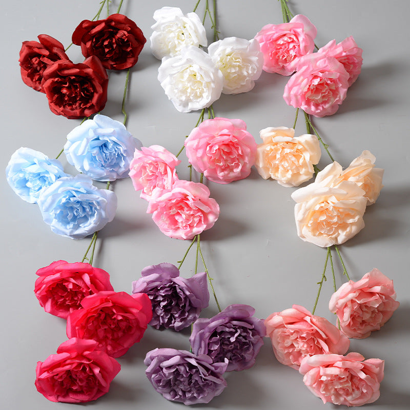 Artificial Fabric Flower Stems