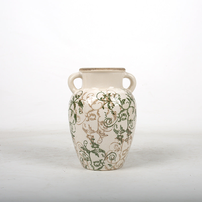 Floral ceramic vase Stornfield