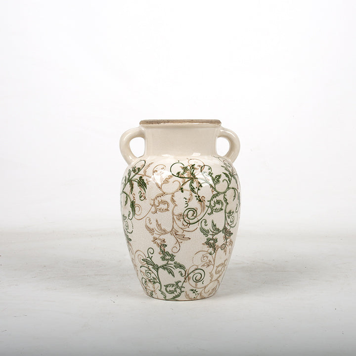Floral ceramic vase Stornfield