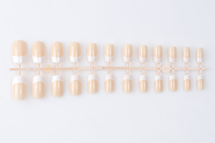 Glossy Natural-Shape Press-On Nails Stornfield