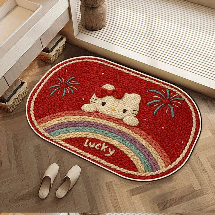 Fun Fruit-Themed Decor Mat