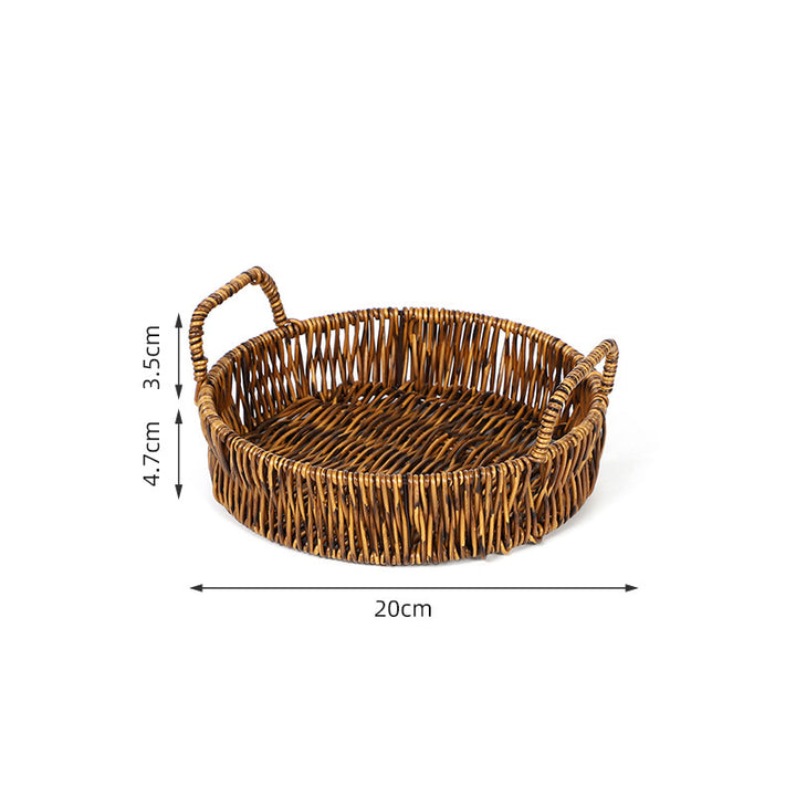 Round Woven Serving Tray Stornfield