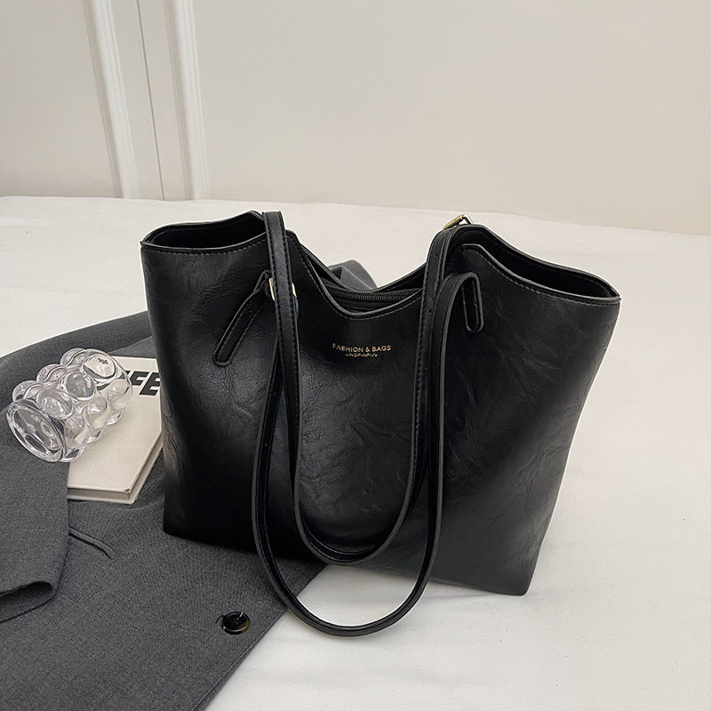 Premium Faux Leather Tote Stornfield