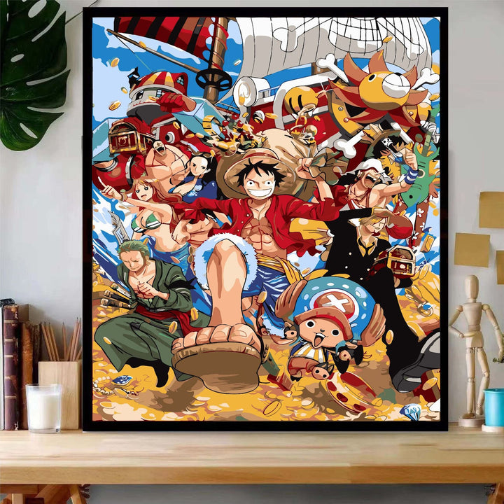 Anime-Inspired Character Art Print Stornfield