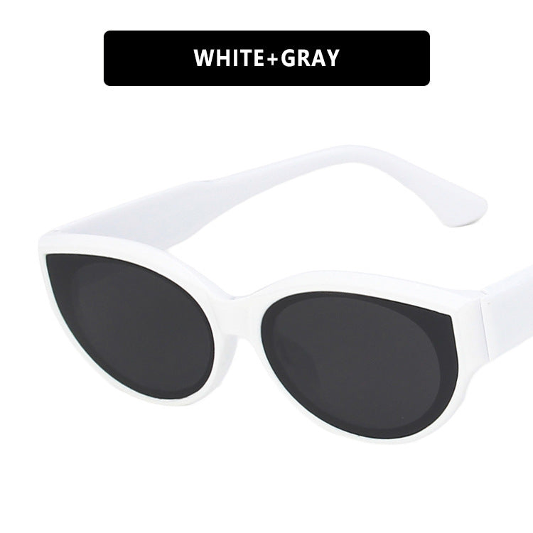 Women Cat-Eye Sunglasses with stylish leopard pattern and UV protection Stornfield