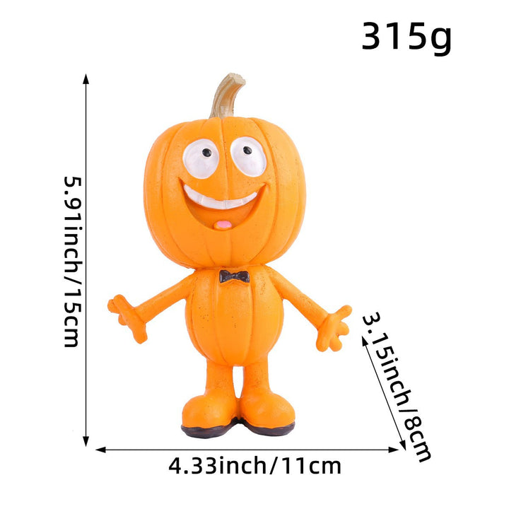 Funny Halloween Pumpkin Figure Stornfield